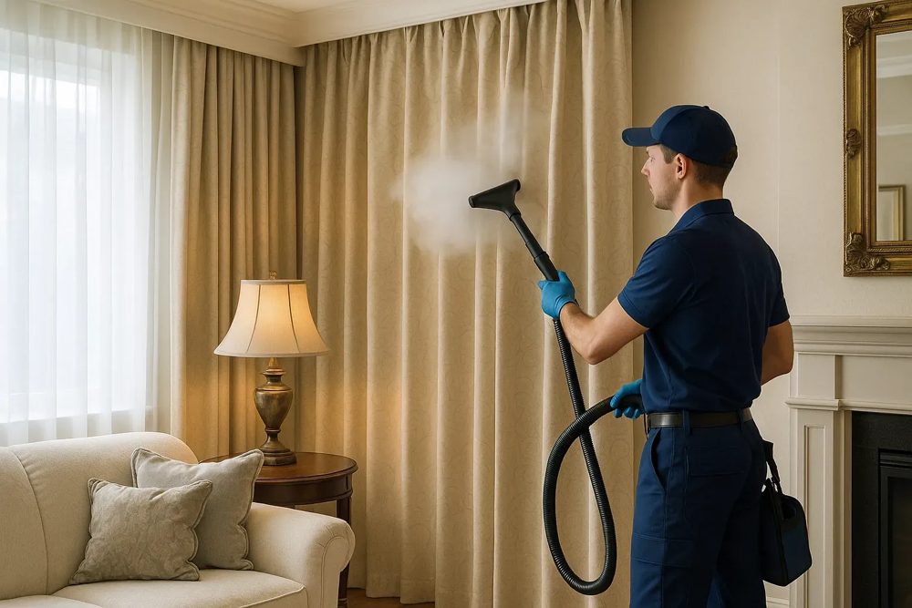 Curtain cleaning